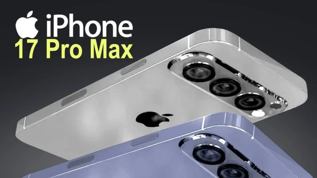 iPhone 17 Pro max